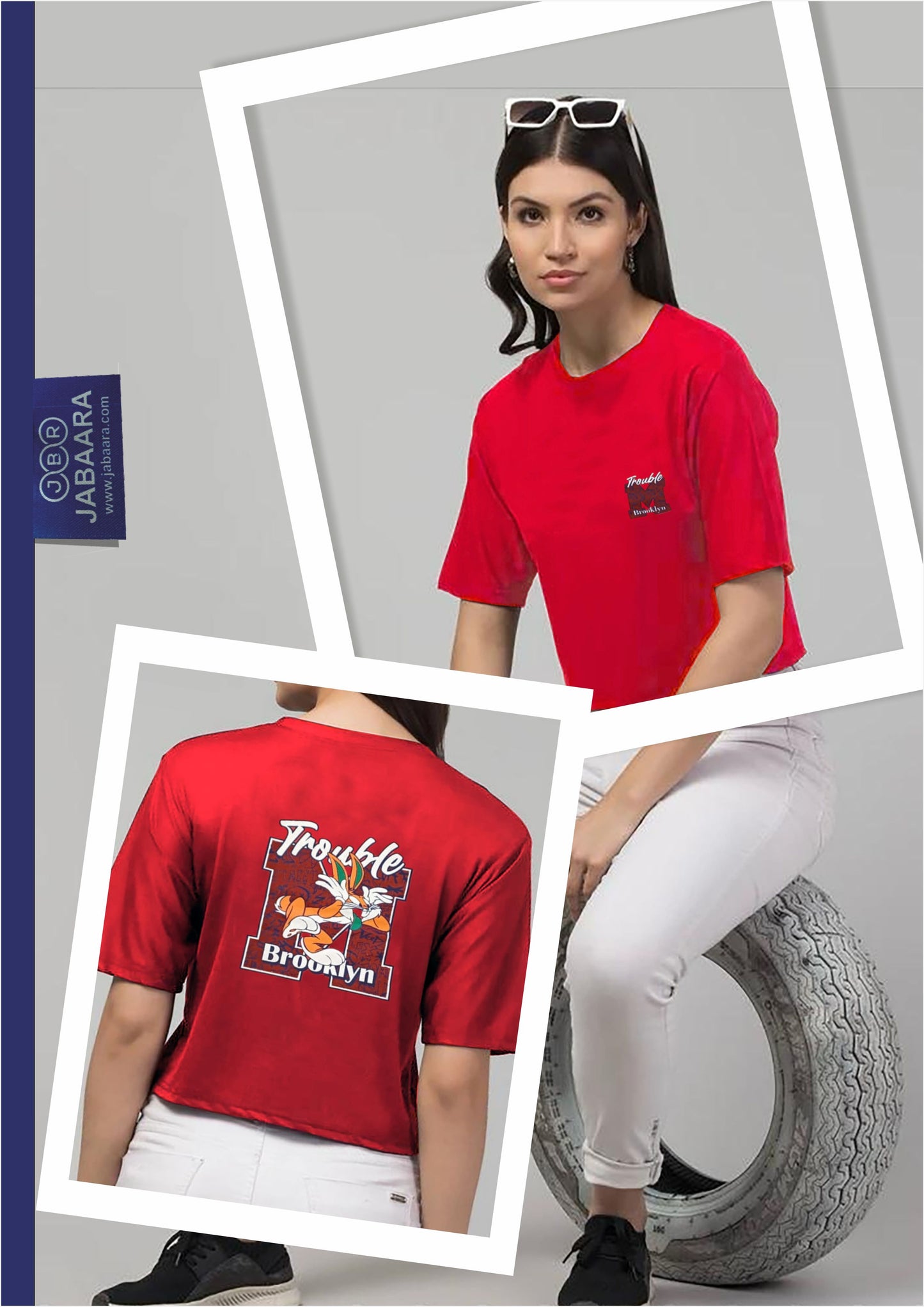 Ladies Crop Top (48 PCS PACK)