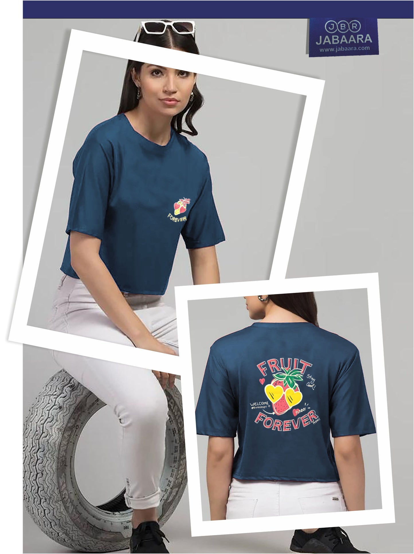 Ladies Crop Top (48 PCS PACK)