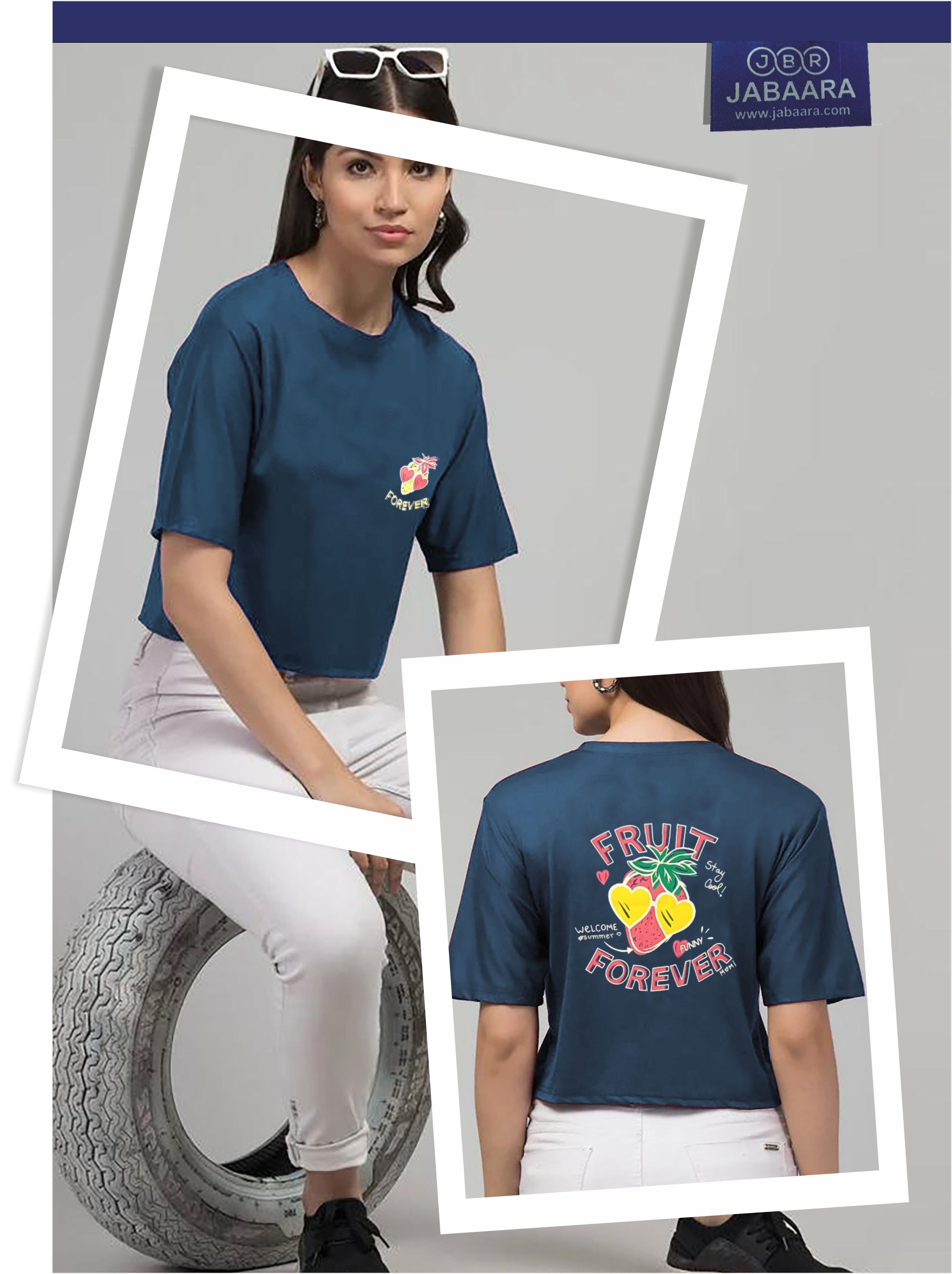 Ladies Crop Top (48 PCS PACK)