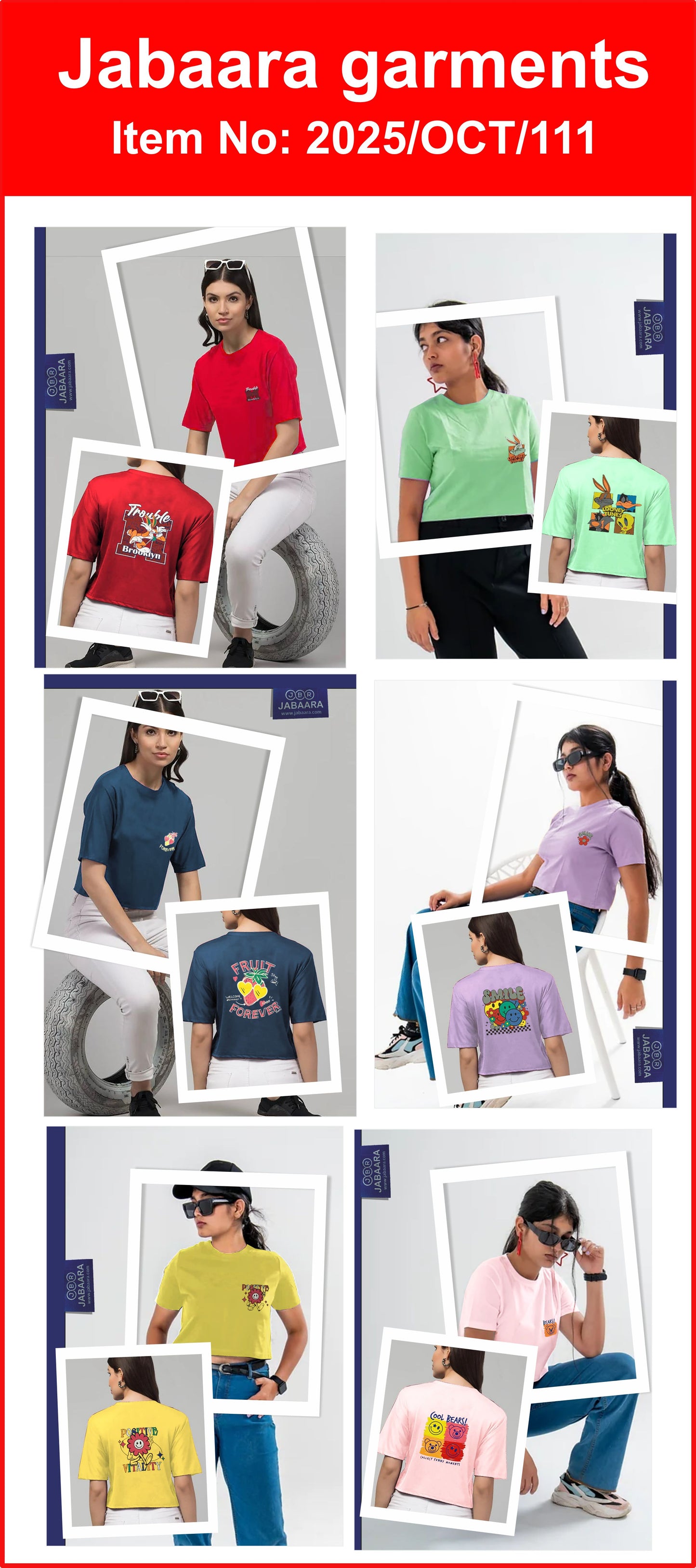 LADIES CROP TOP (FREE DELIVERY)