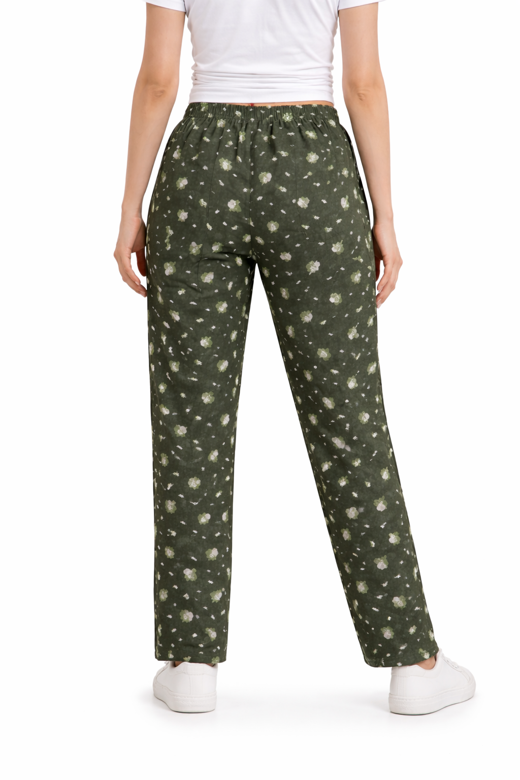 WOMEN'S PRINTED FULL PANT