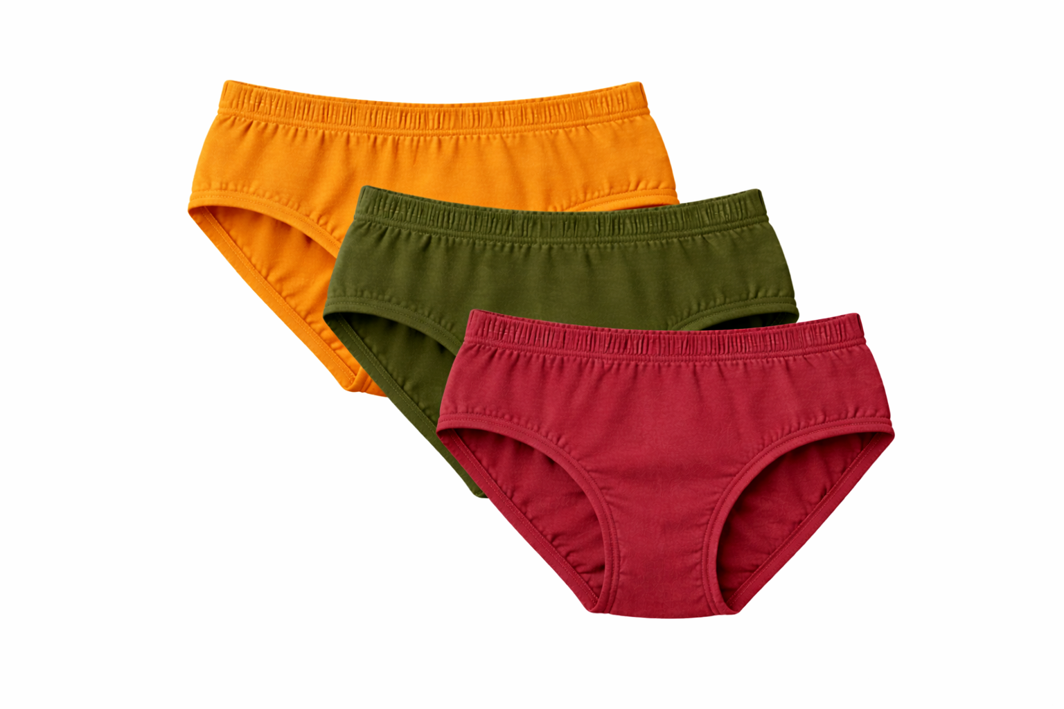 LADIES GIRLS PLAIN PANTIES - 3 PCS PACK (FREE DELIVERY)