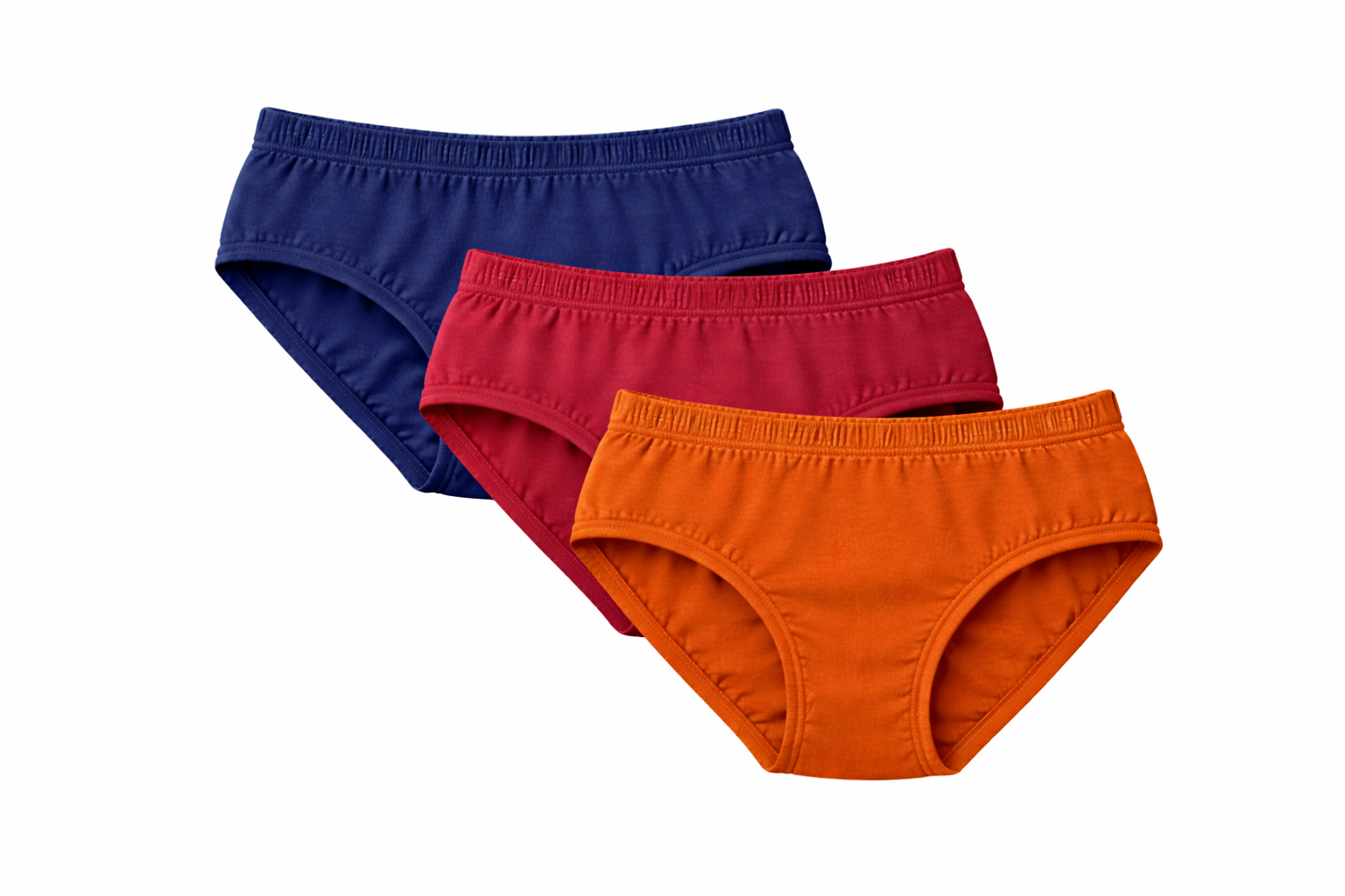 LADIES GIRLS PLAIN PANTIES - 3 PCS PACK (FREE DELIVERY)