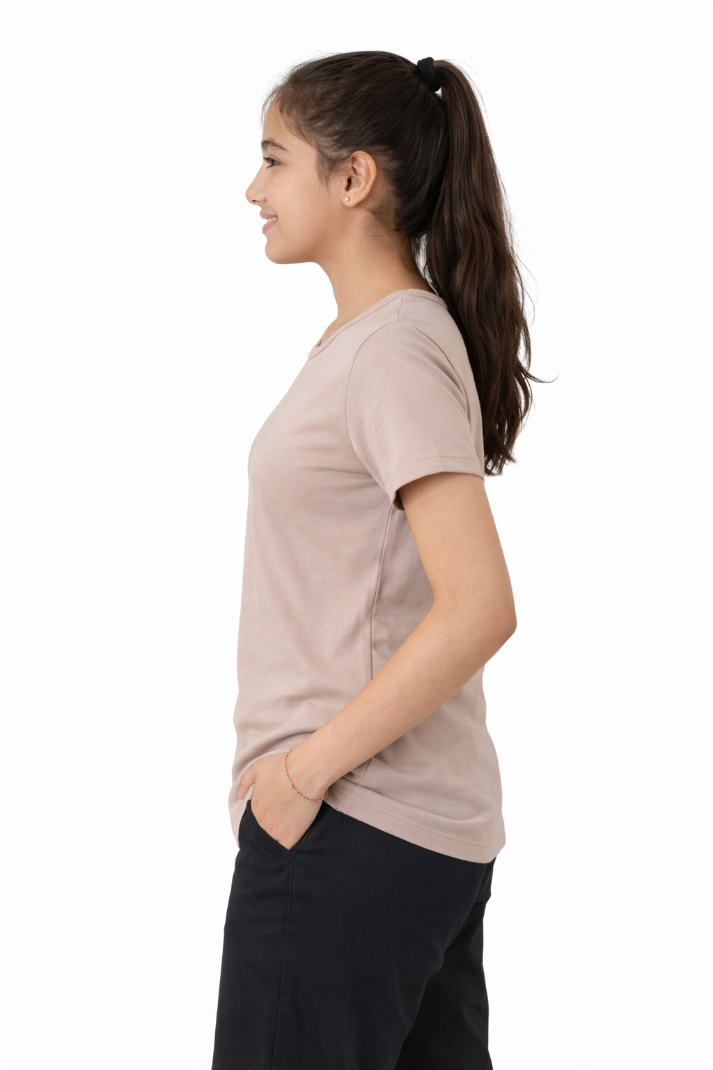 GIRLS BASIC TOP with fancy sleeve (Contact for bulk production)