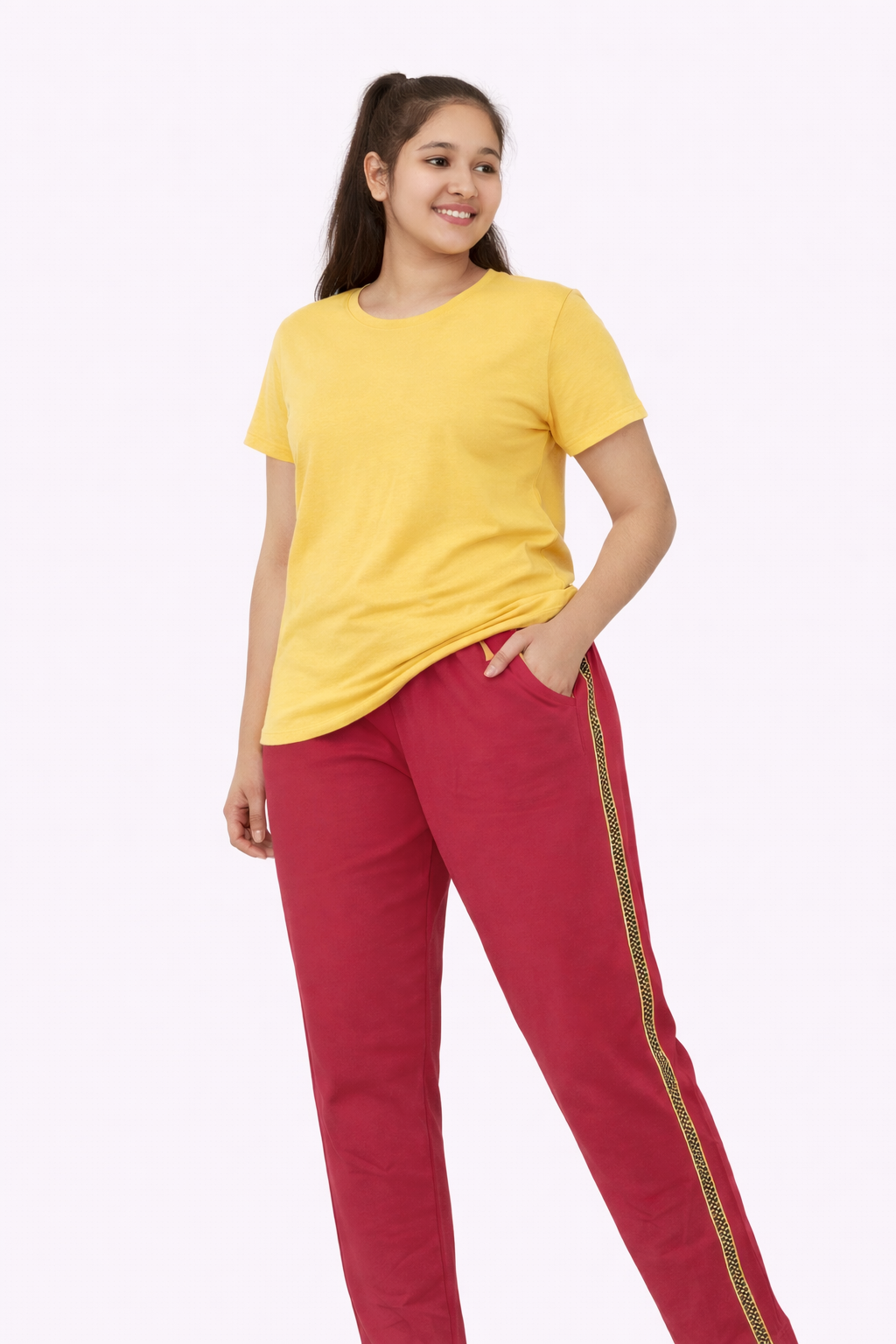 GIRLS FANCY FULL PANT (contact for bulk production)