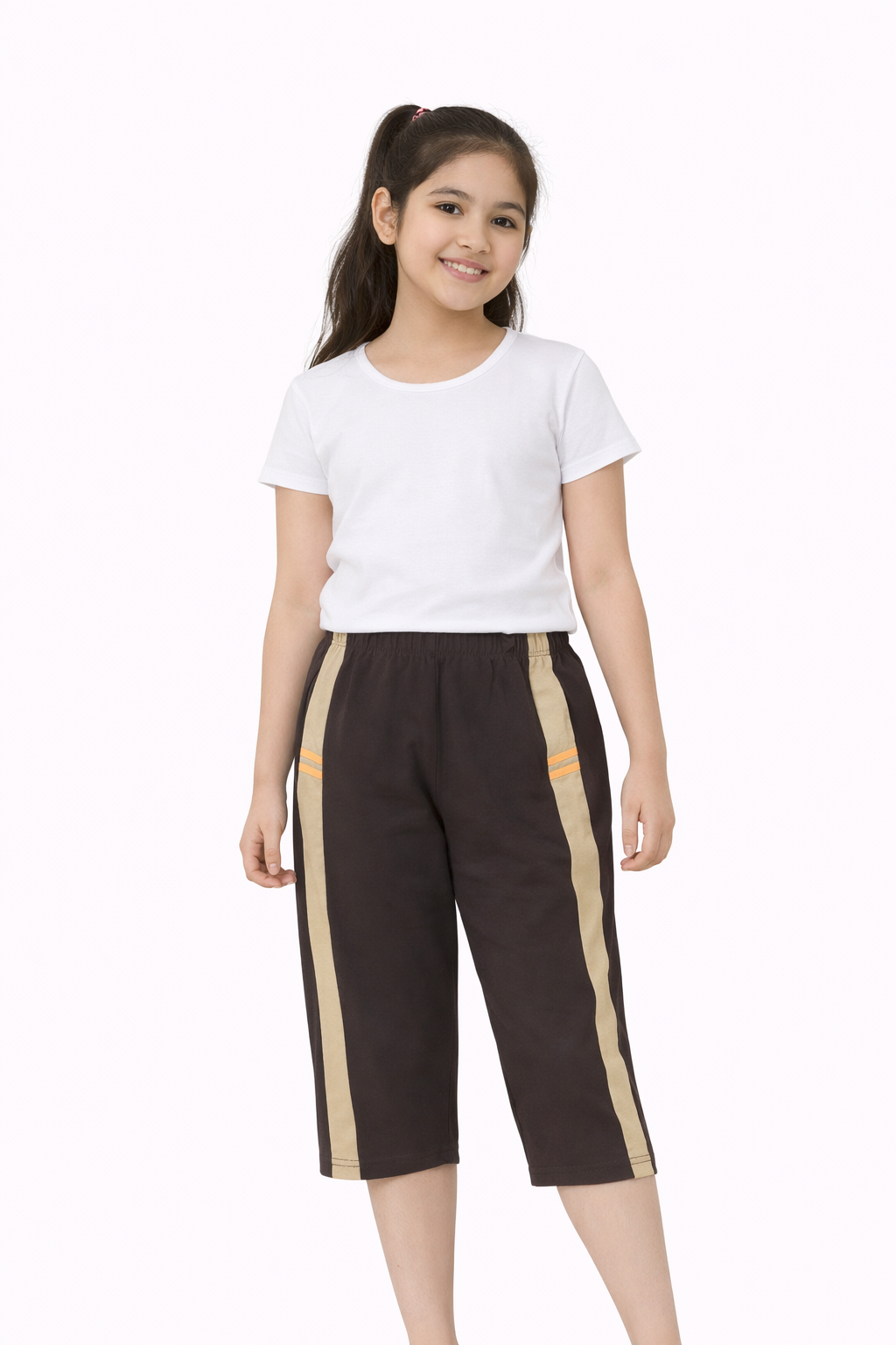 GIRLS FANCY CAPRI PANT (contact for bulk production)