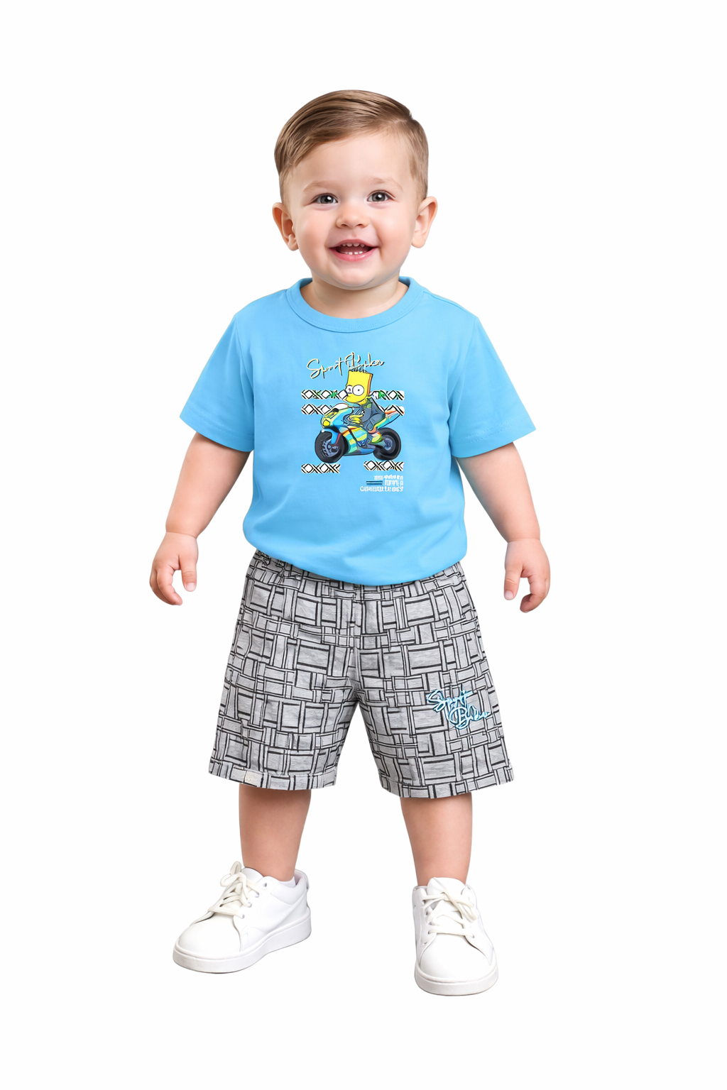 MALE KIDS SHORTS SET