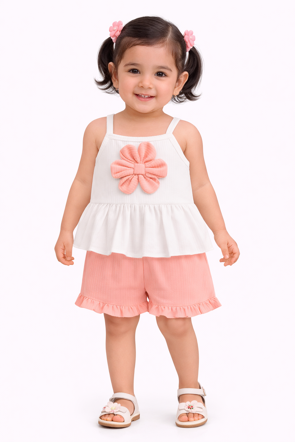 TODDLER FEMALE KIDS SHORTS SET