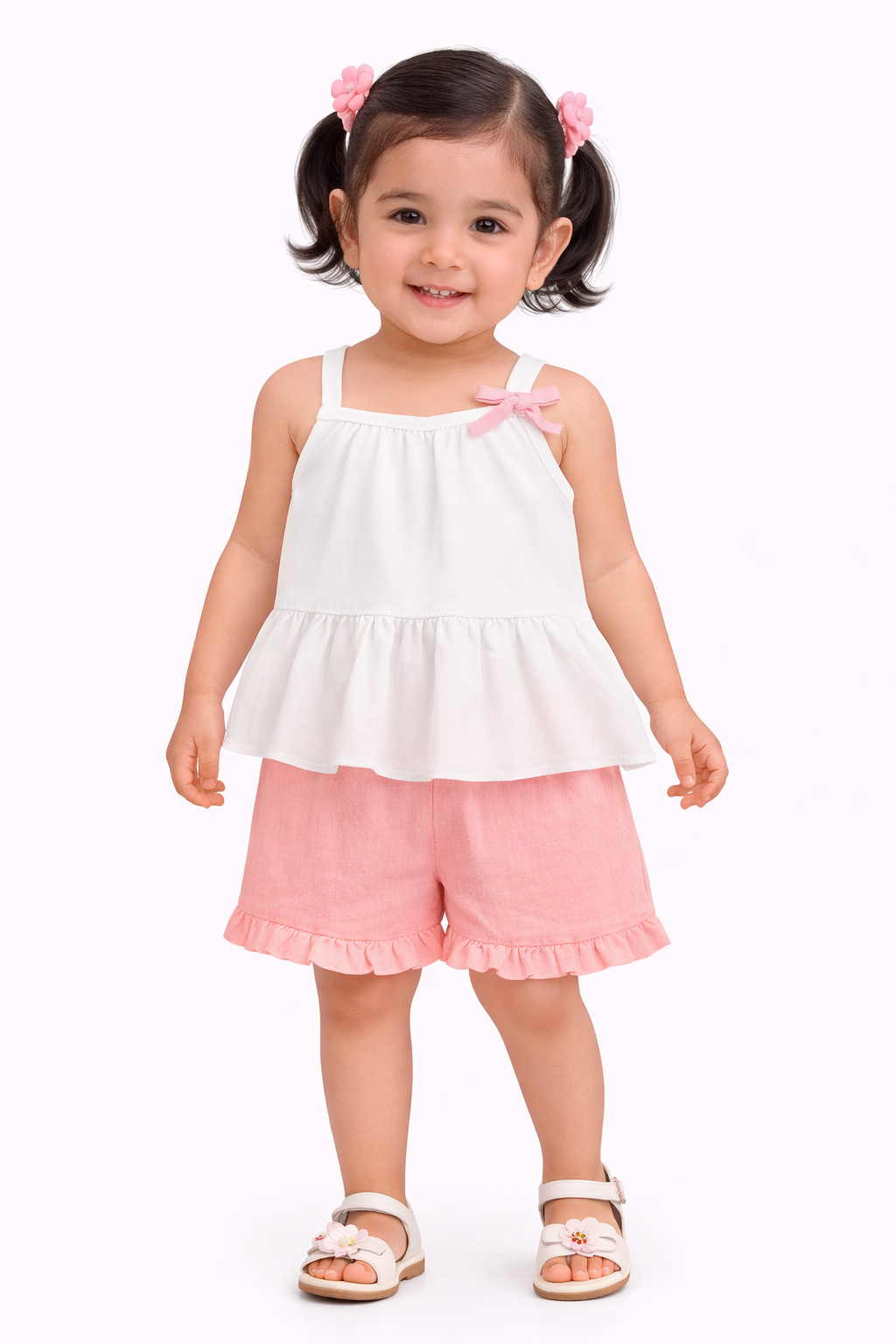 TODDLER FEMALE KIDS SHORTS SET