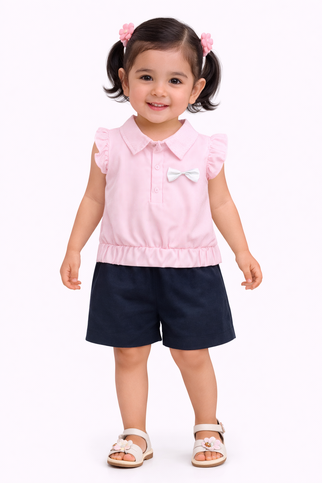 TODDLER FEMALE KIDS SHORTS SET