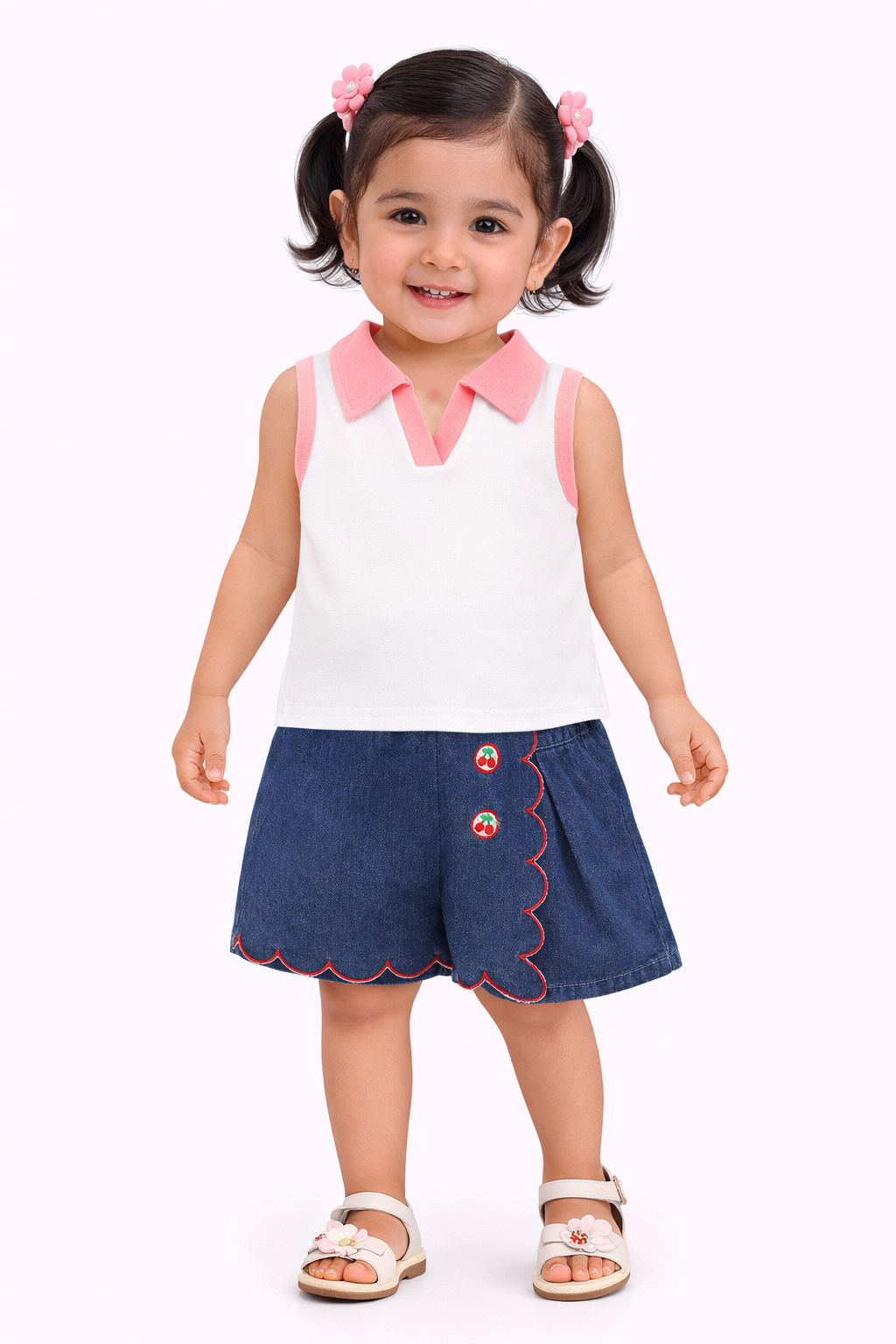 TODDLER FEMALE KIDS SHORTS SET
