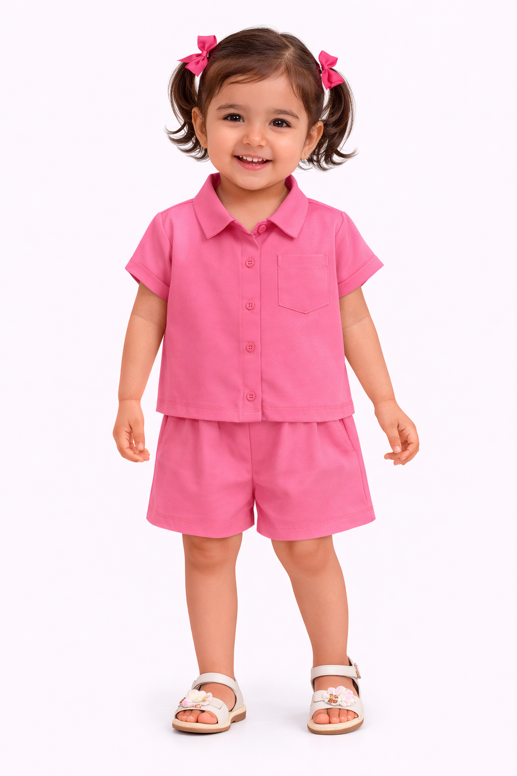 TODDLER FEMALE KIDS SHORTS SET