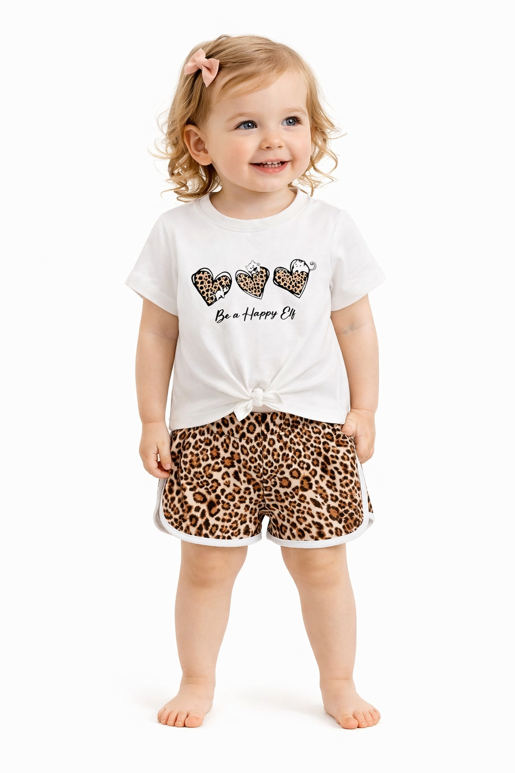 TODDLER FEMALE KIDS SHORTS SET