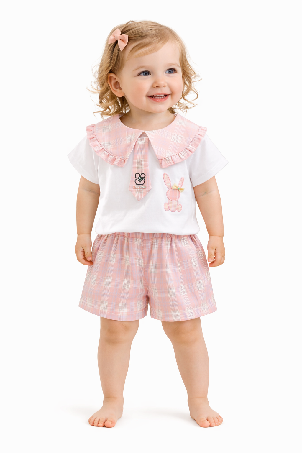 TODDLER FEMALE KIDS SHORTS SET