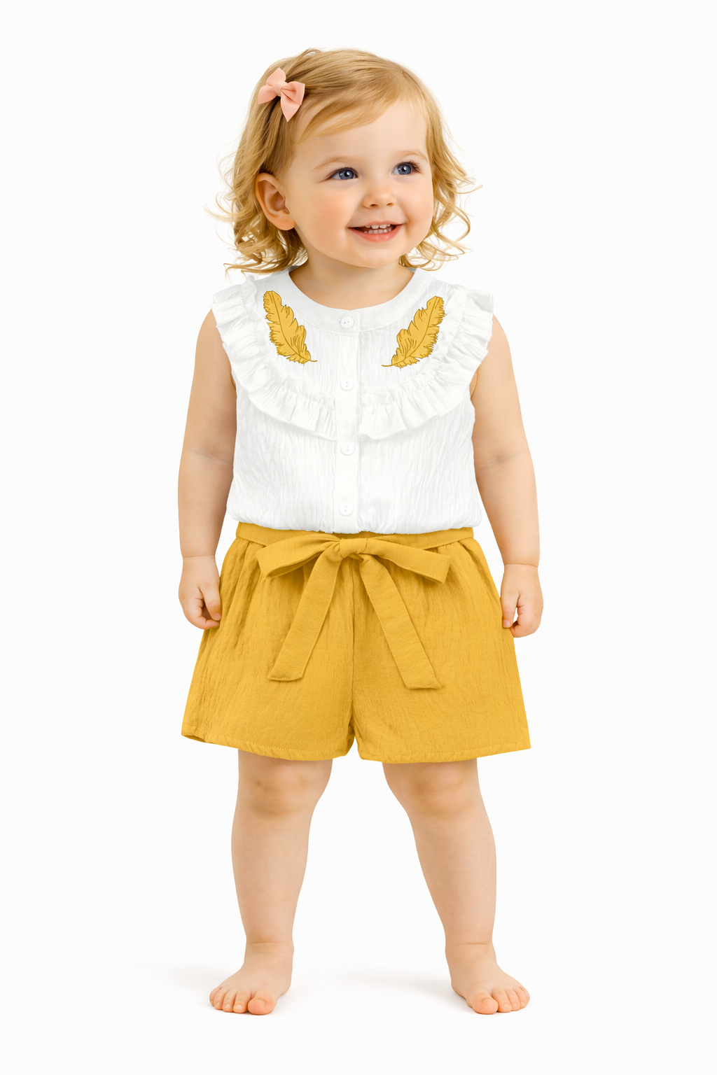 TODDLER FEMALE KIDS SHORTS SET