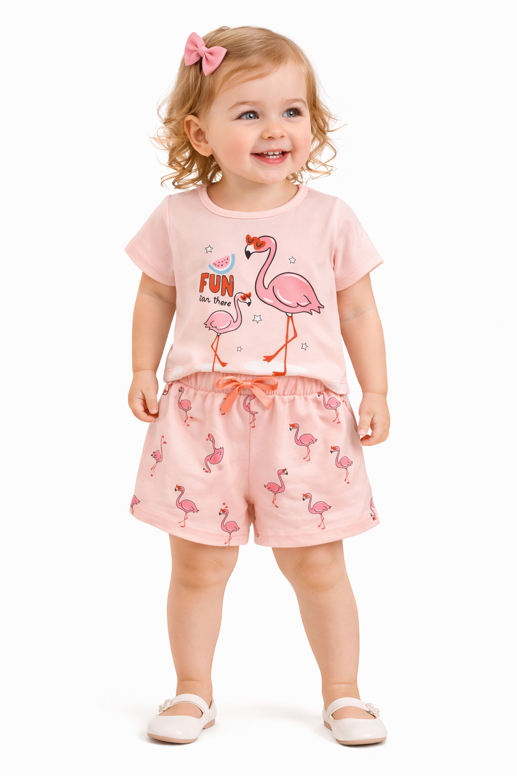 TODDLER FEMALE KIDS SHORTS SET