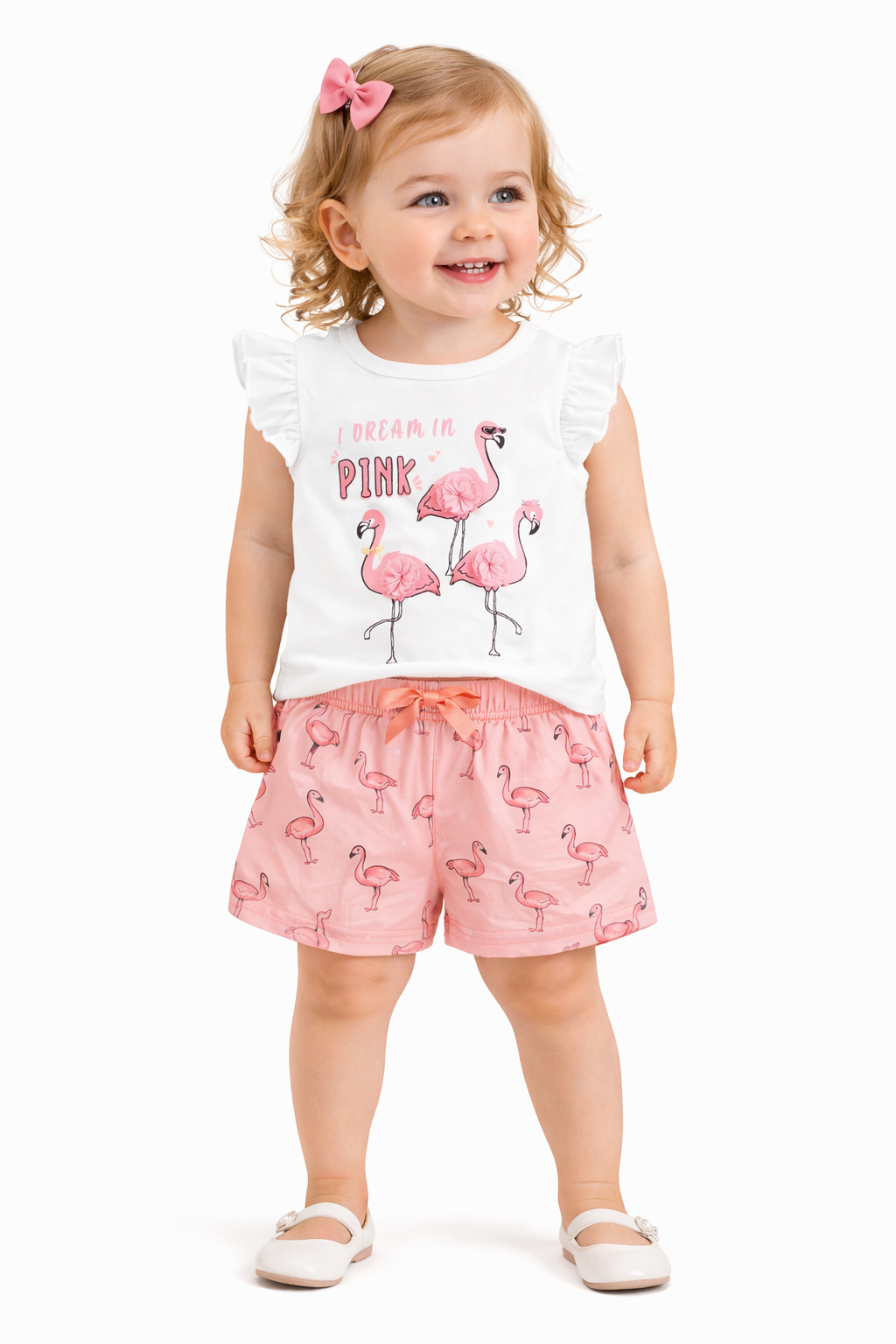 TODDLER FEMALE KIDS SHORTS SET