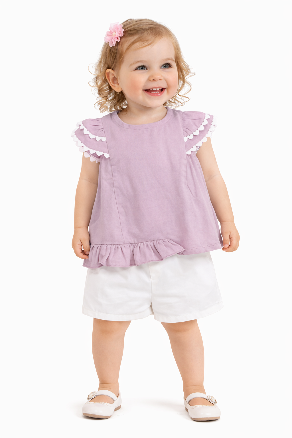 TODDLER FEMALE KIDS SHORTS SET
