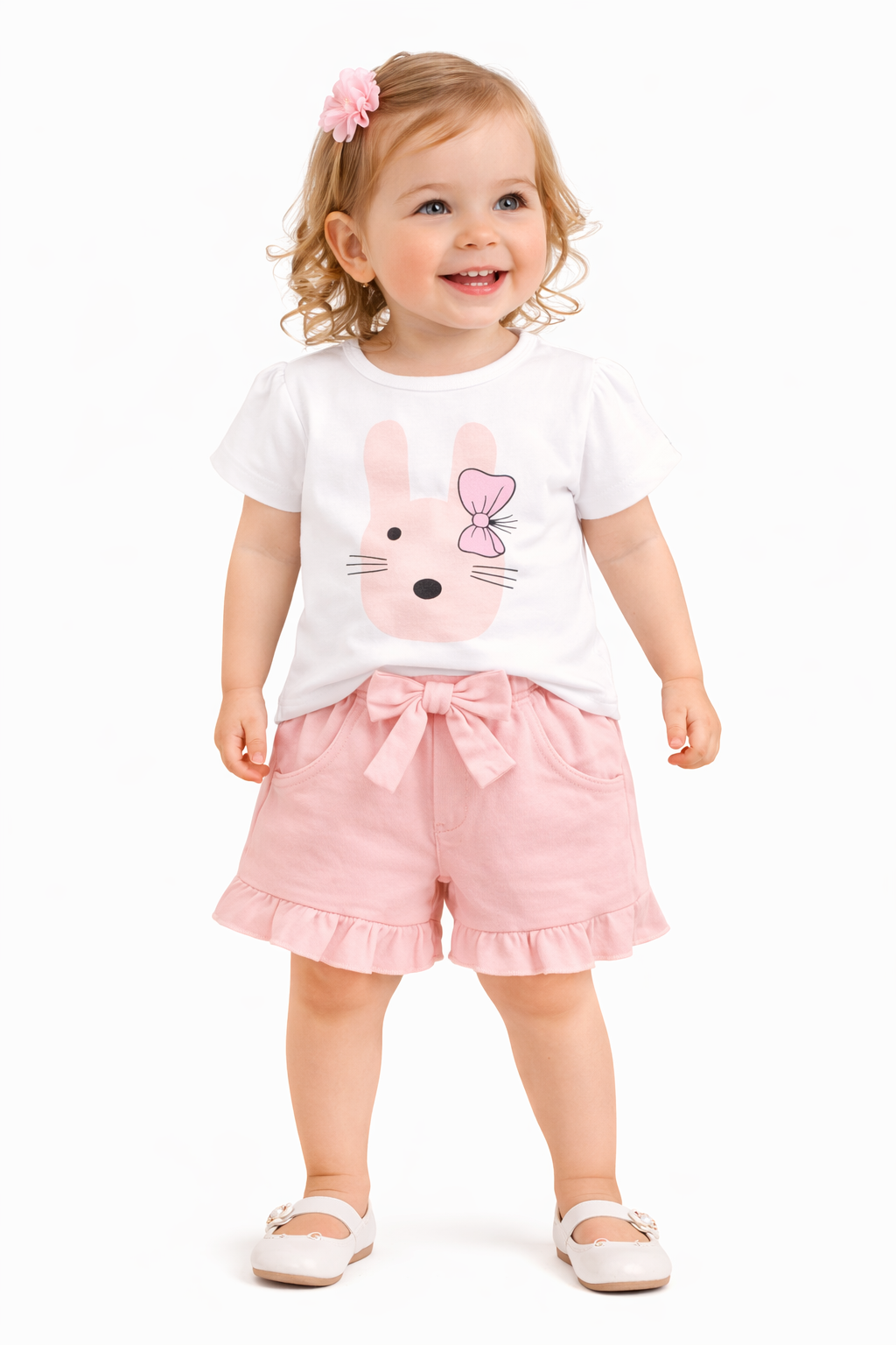 TODDLER FEMALE KIDS SHORTS SET