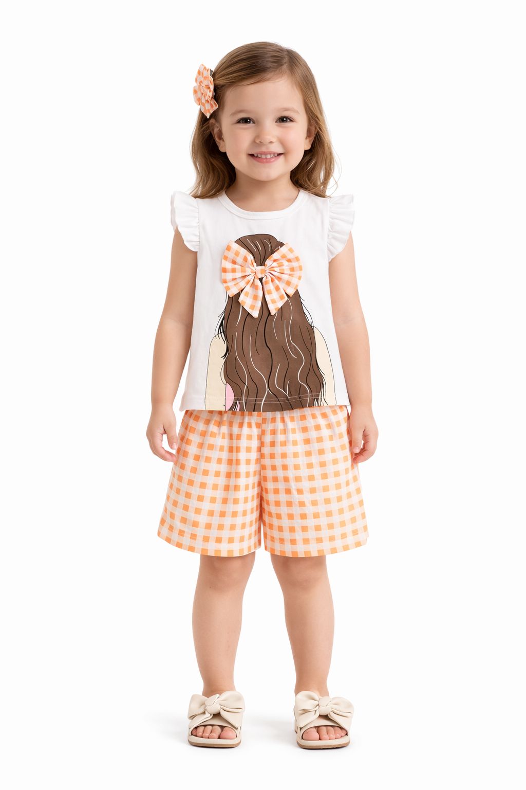 TODDLER FEMALE KIDS SHORTS SET