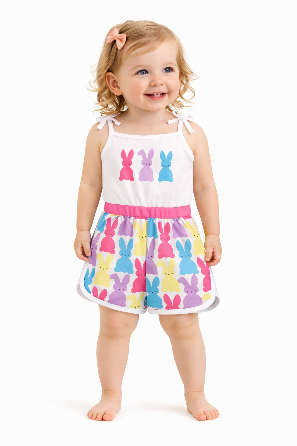 TODDLER FEMALE KIDS SHORTS SET