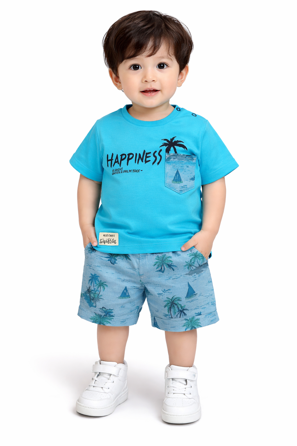 MALE KIDS SHORTS SET