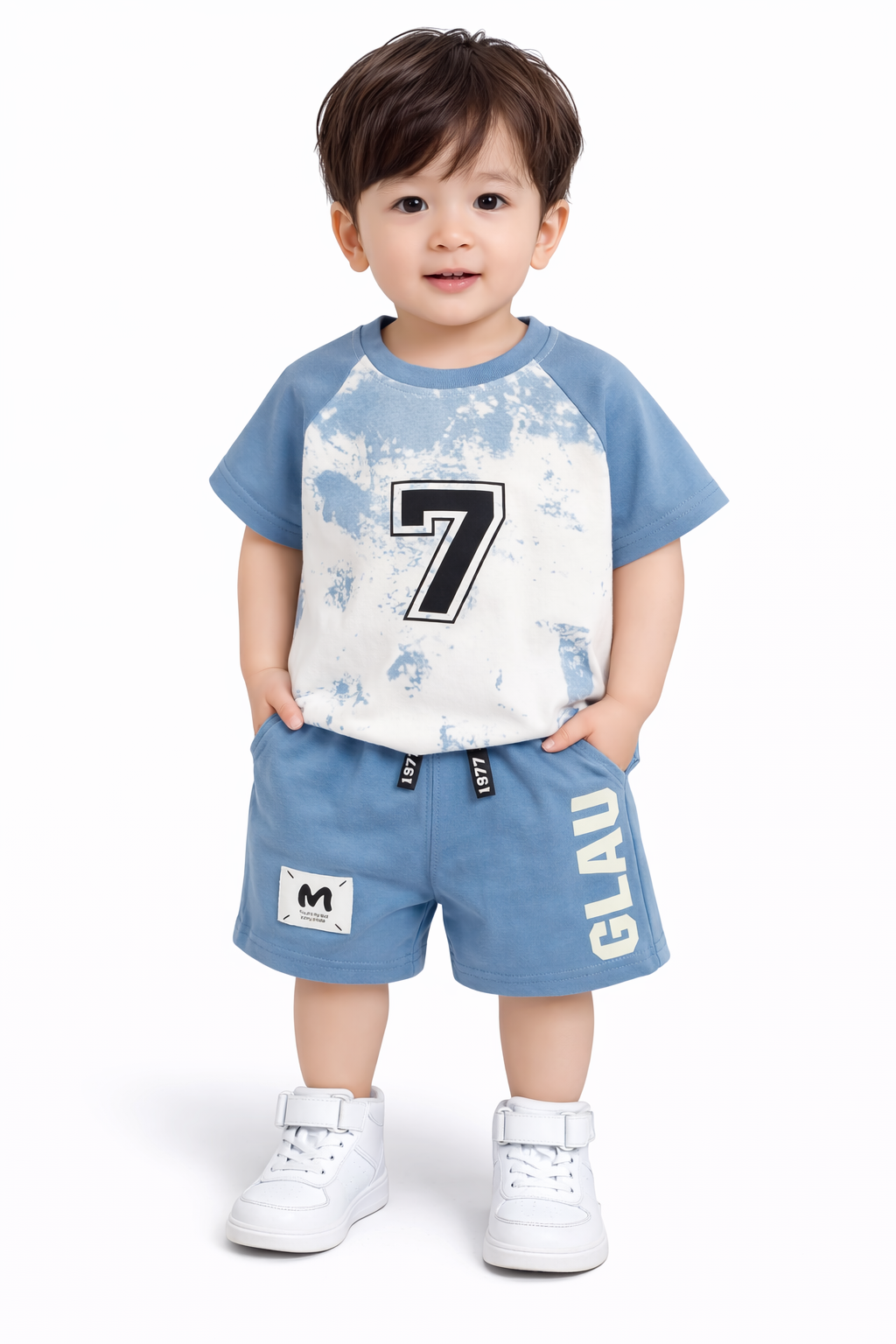 MALE KIDS SHORTS SET