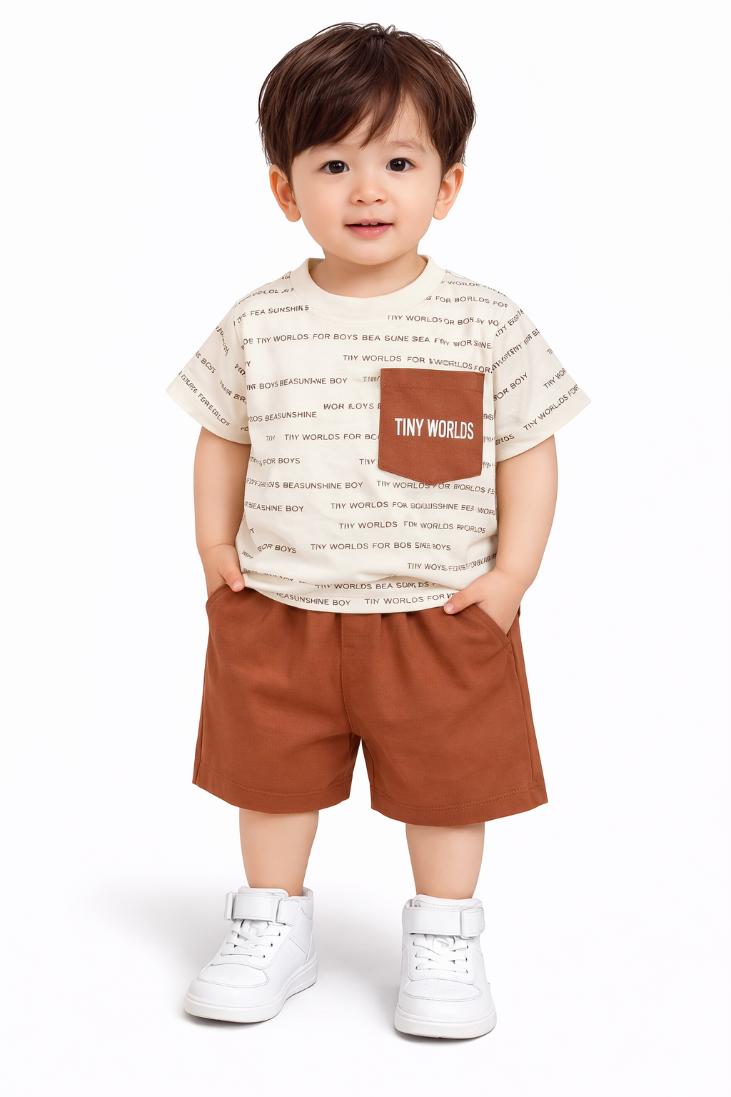 MALE KIDS SHORTS SET