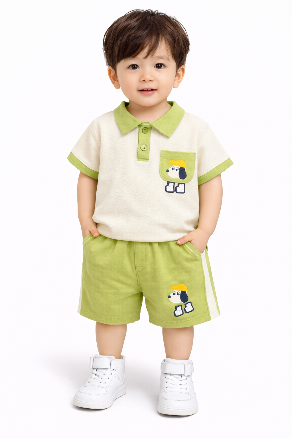 MALE KIDS SHORTS SET