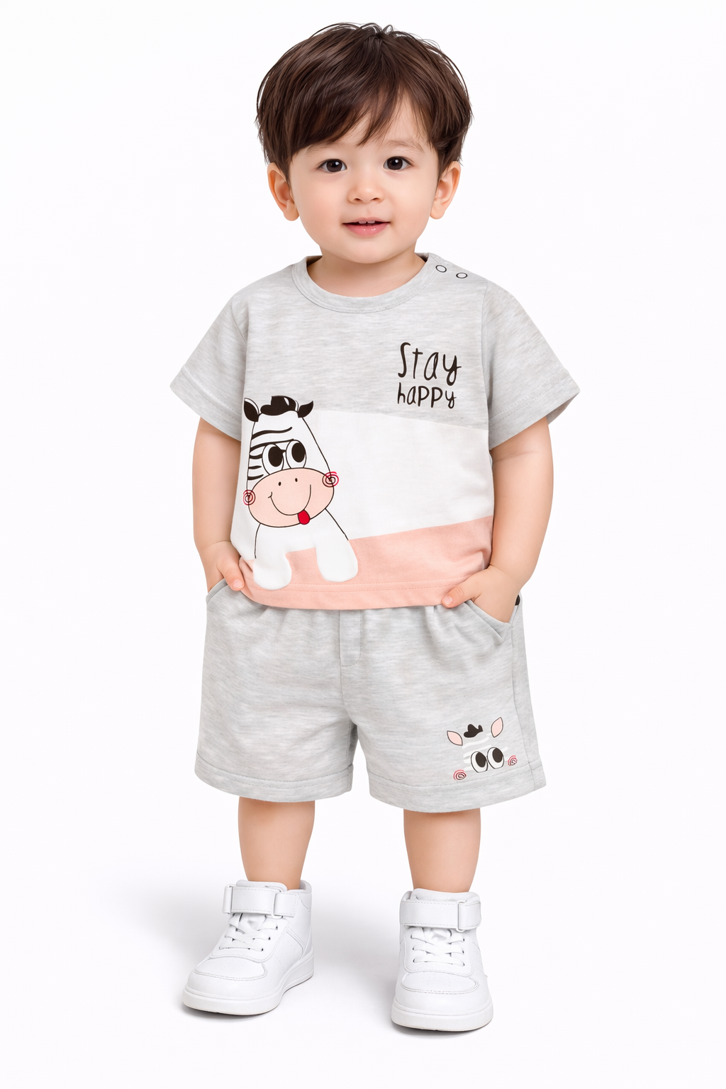 MALE KIDS SHORTS SET