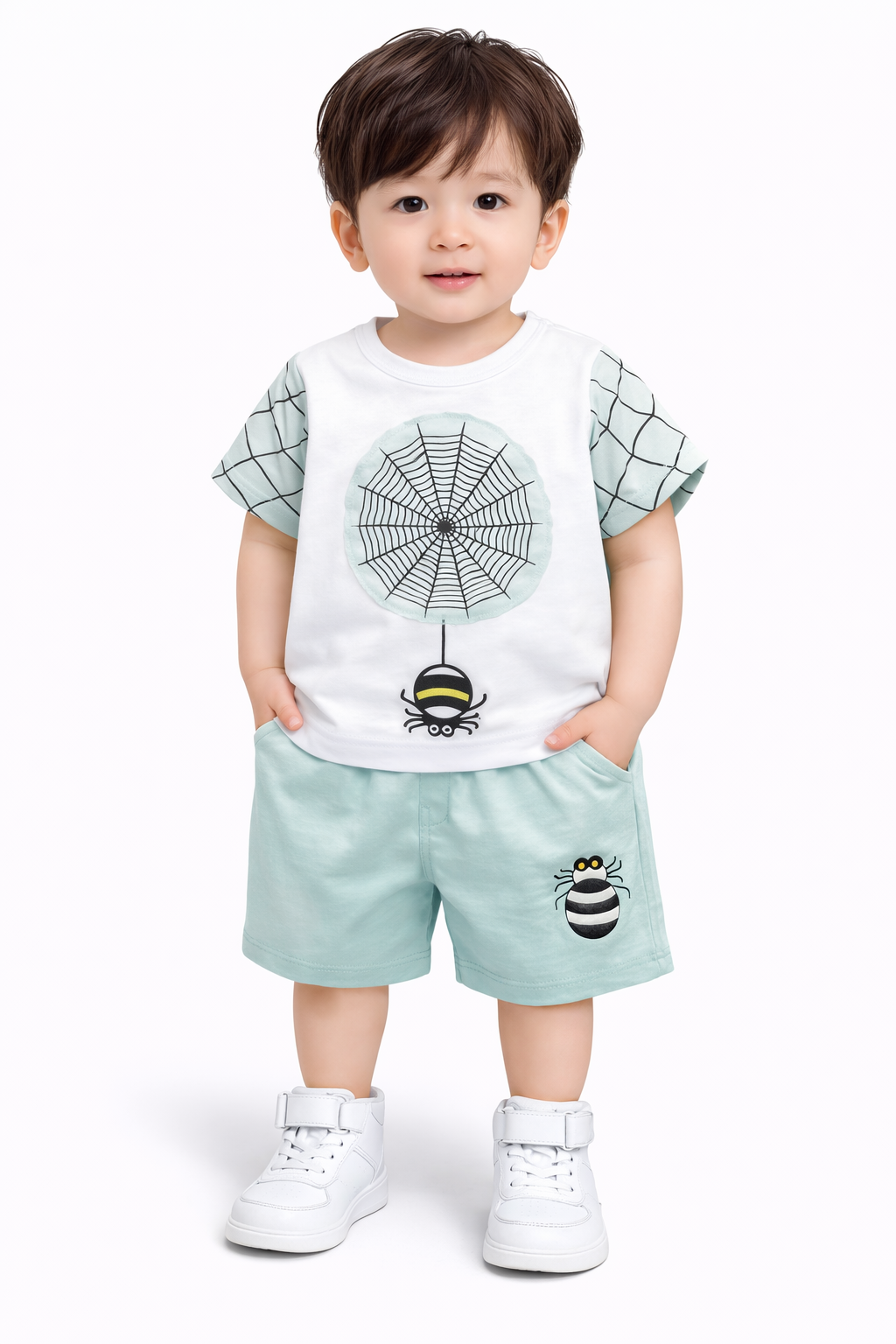 MALE KIDS SHORTS SET