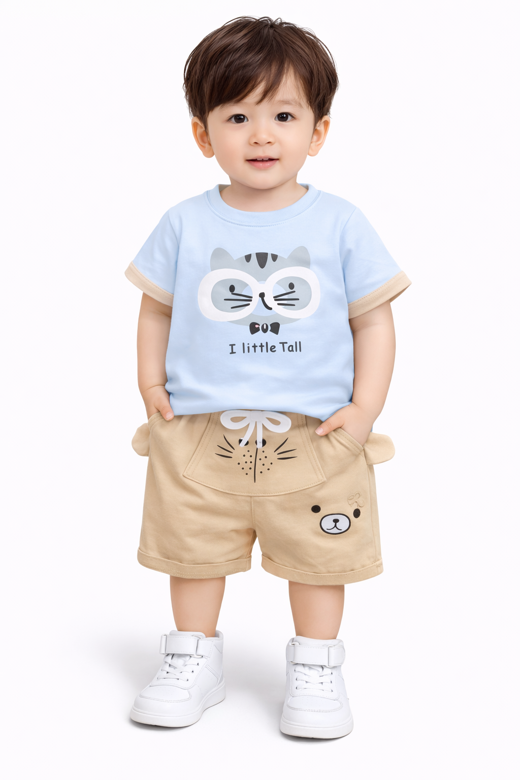 MALE KIDS SHORTS SET