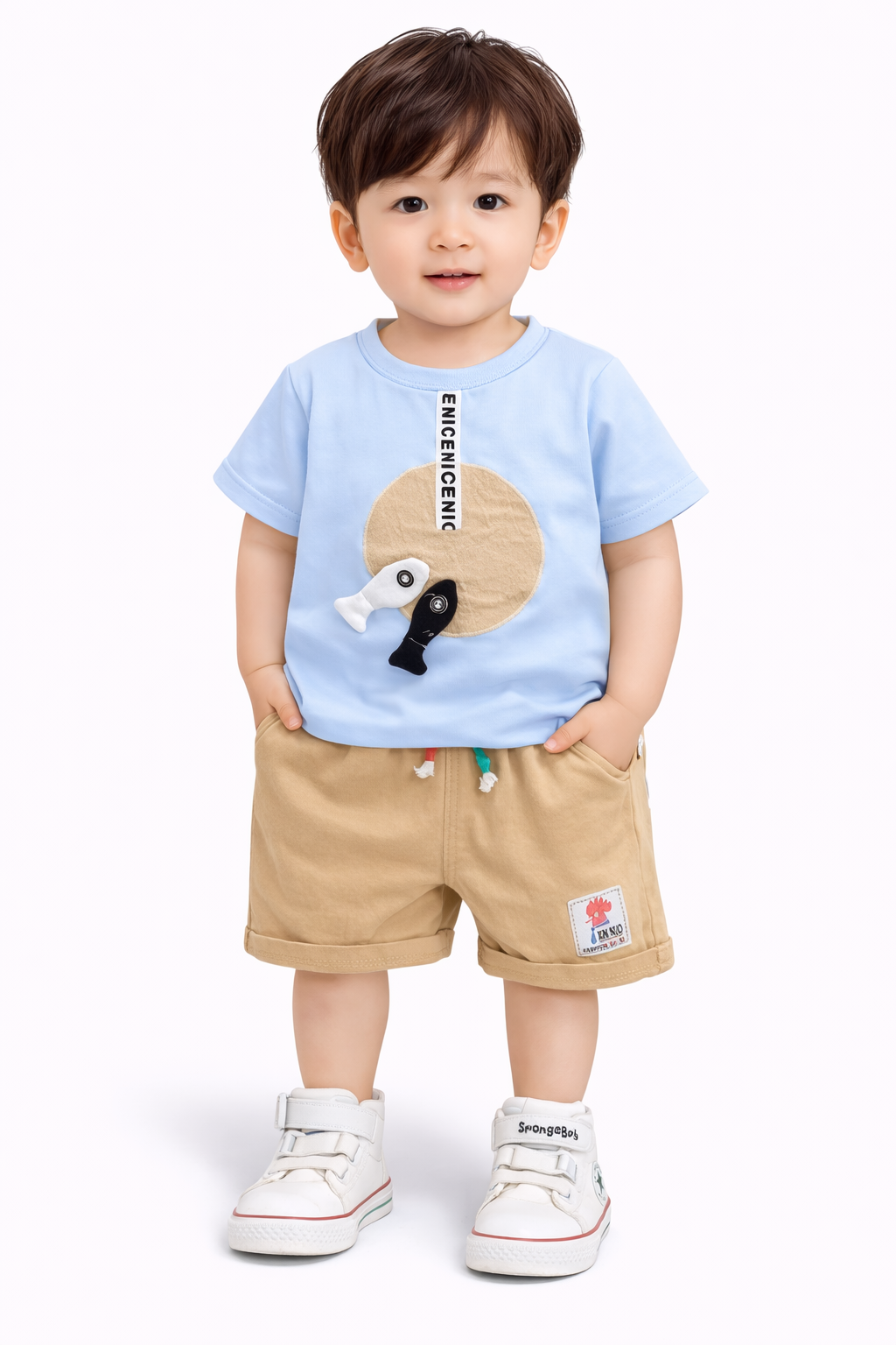 MALE KIDS SHORTS SET