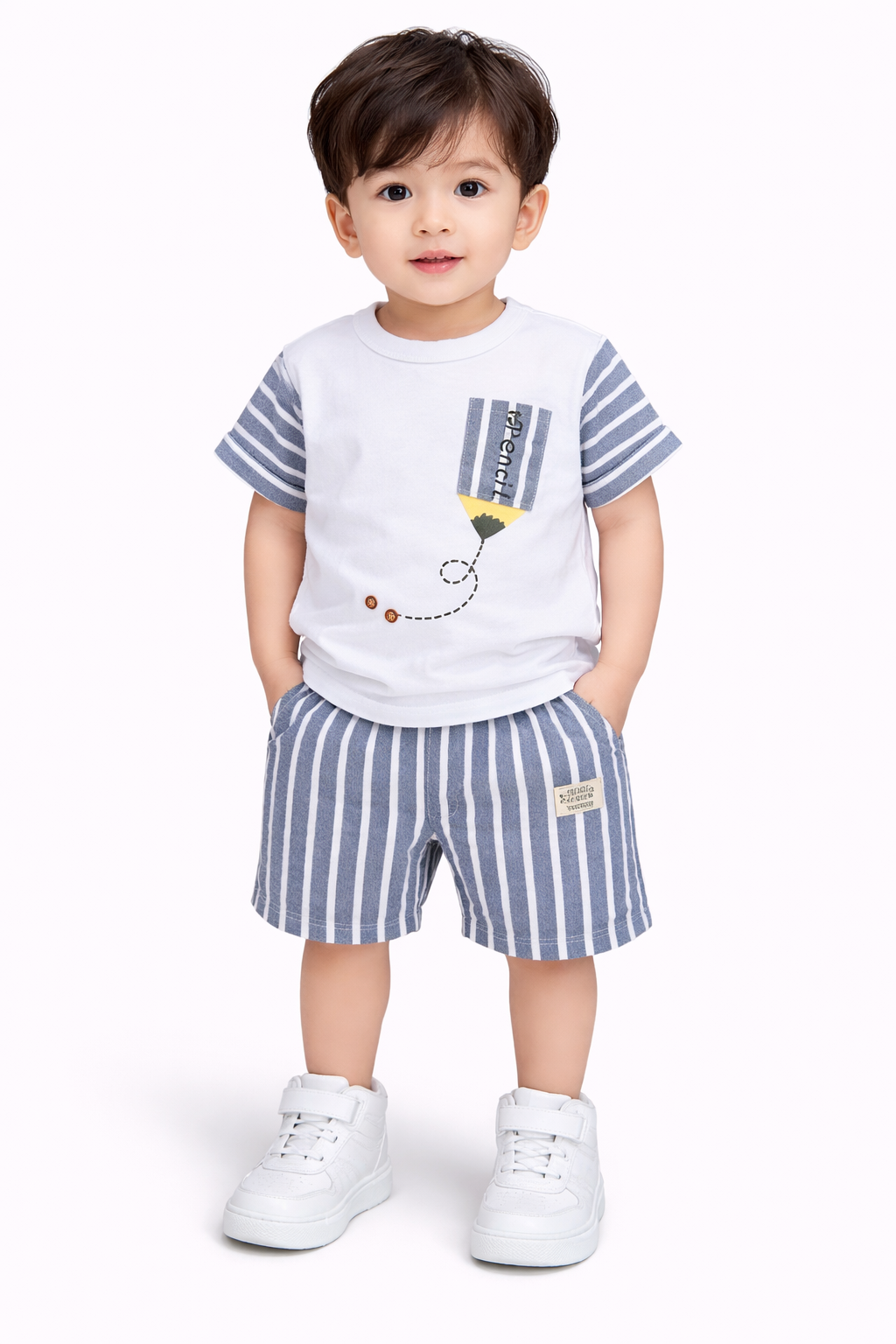 MALE KIDS SHORTS SET