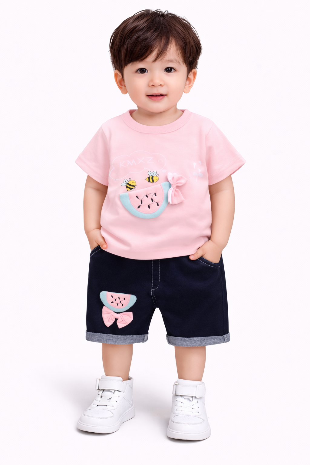 MALE KIDS SHORTS SET
