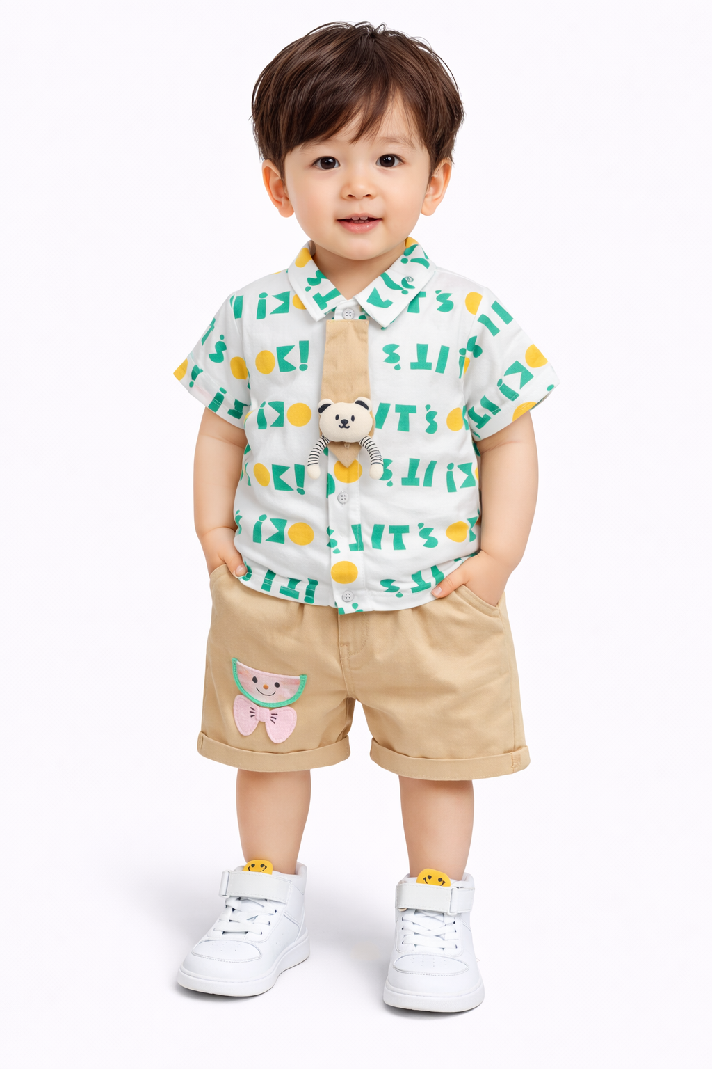 MALE KIDS SHORTS SET