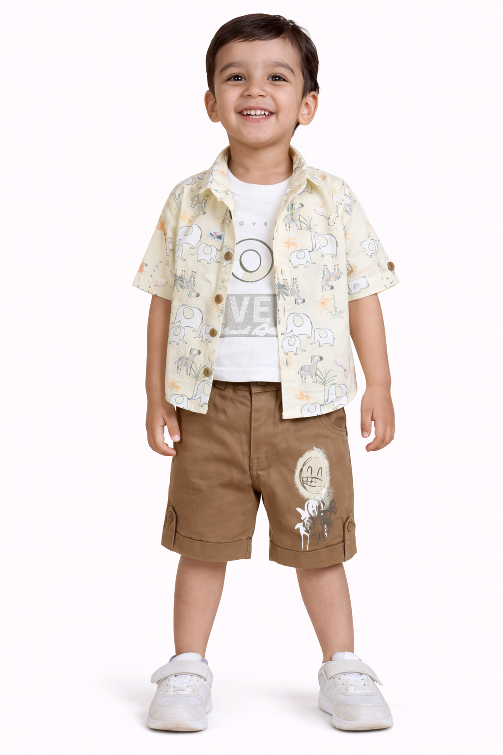 MALE KIDS SHORTS SET