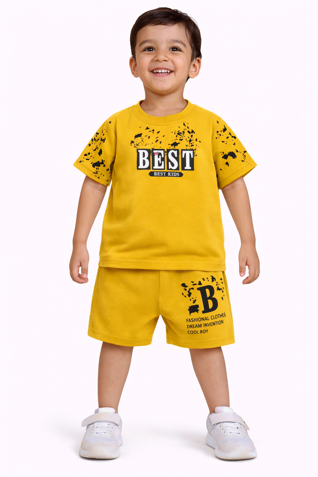 MALE KIDS SHORTS SET