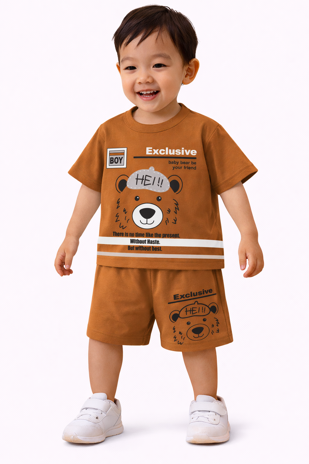 MALE KIDS SHORTS SET