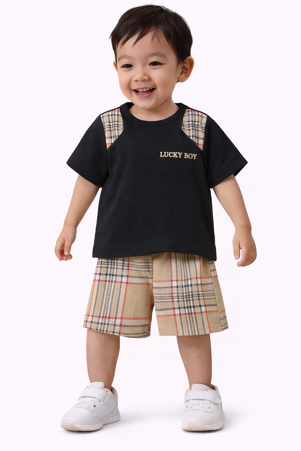 MALE KIDS SHORTS SET