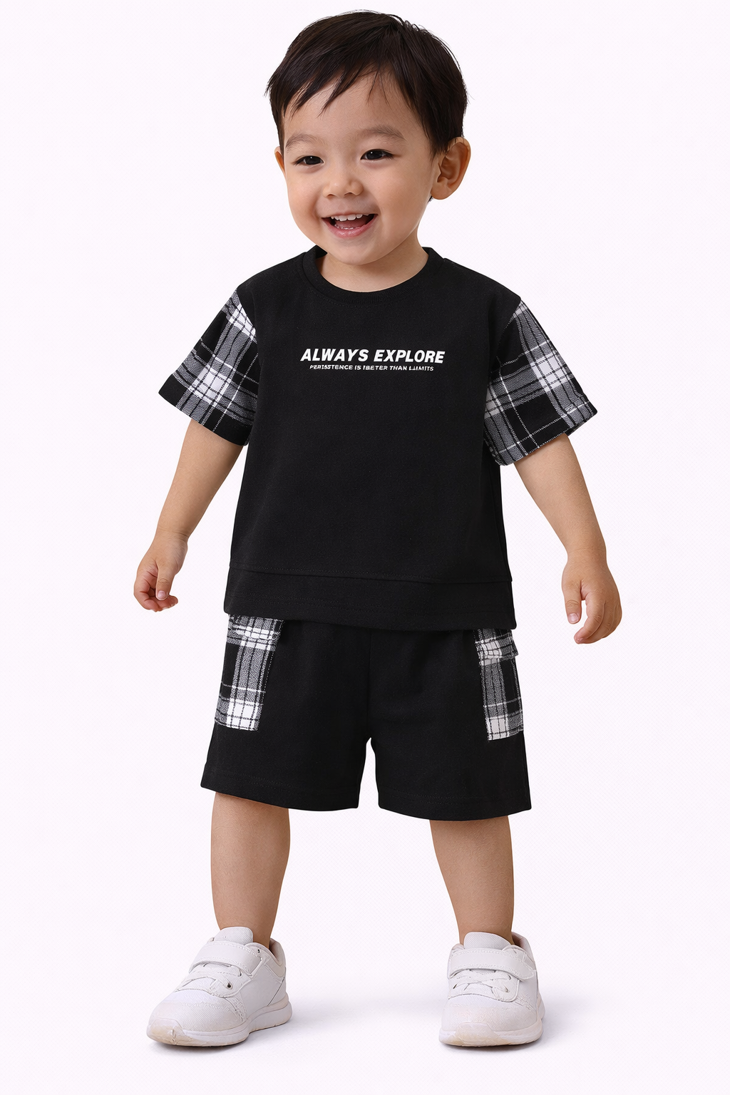 MALE KIDS SHORTS SET