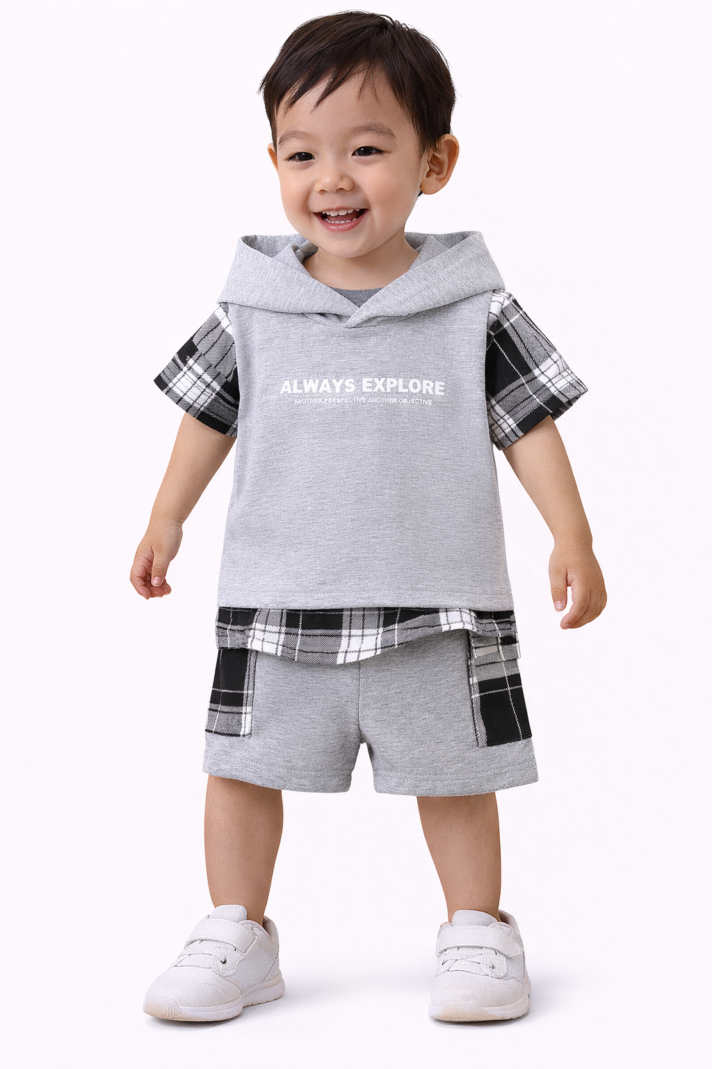 MALE KIDS SHORTS SET