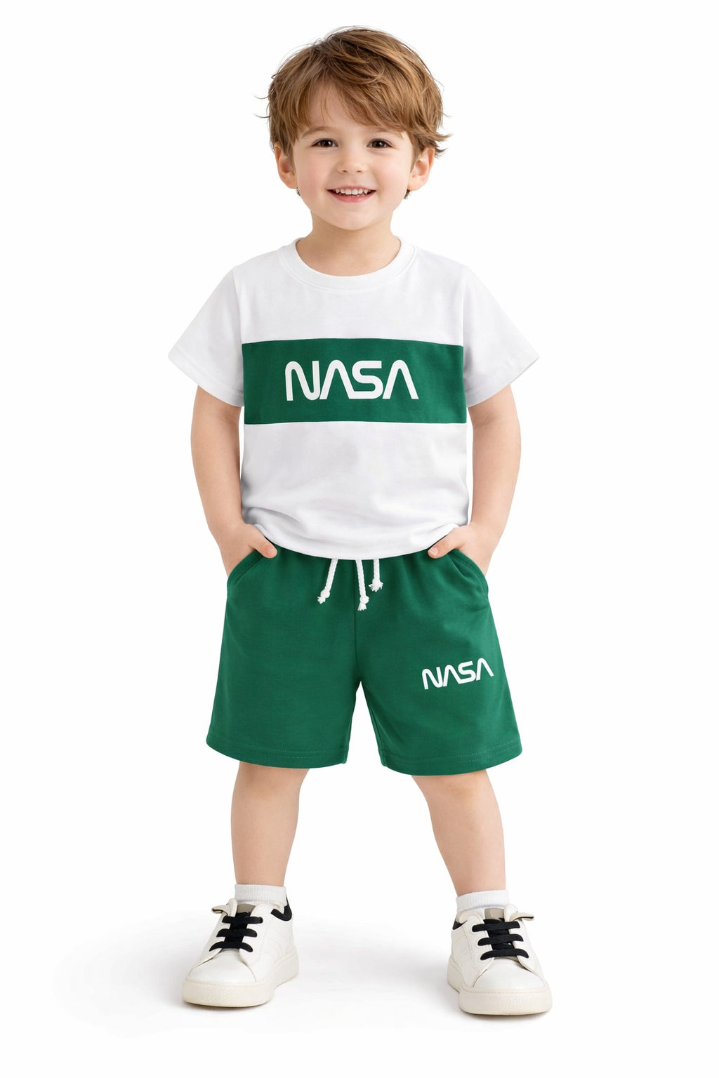 MALE KIDS SHORTS SET