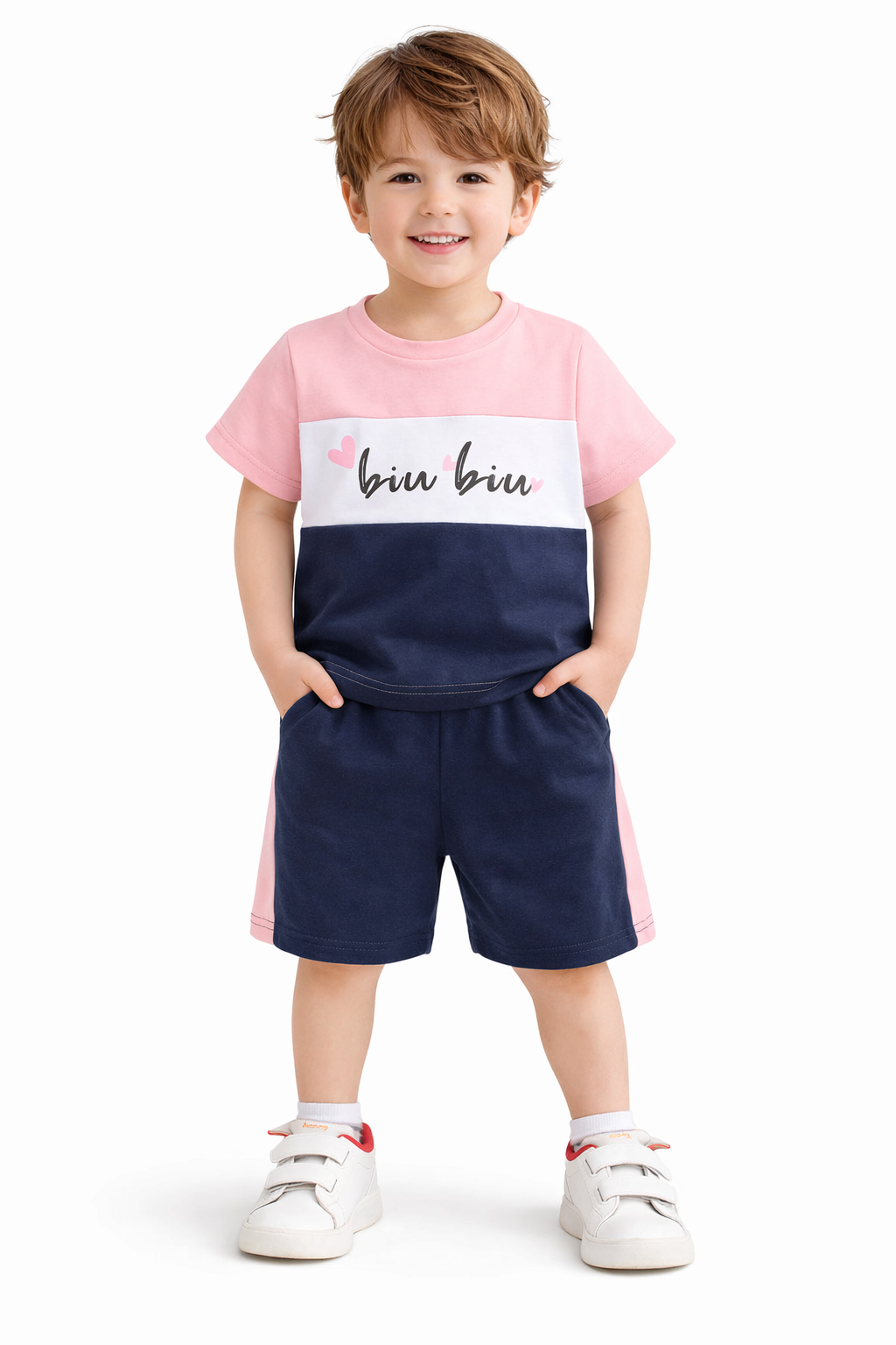 MALE KIDS SHORTS SET