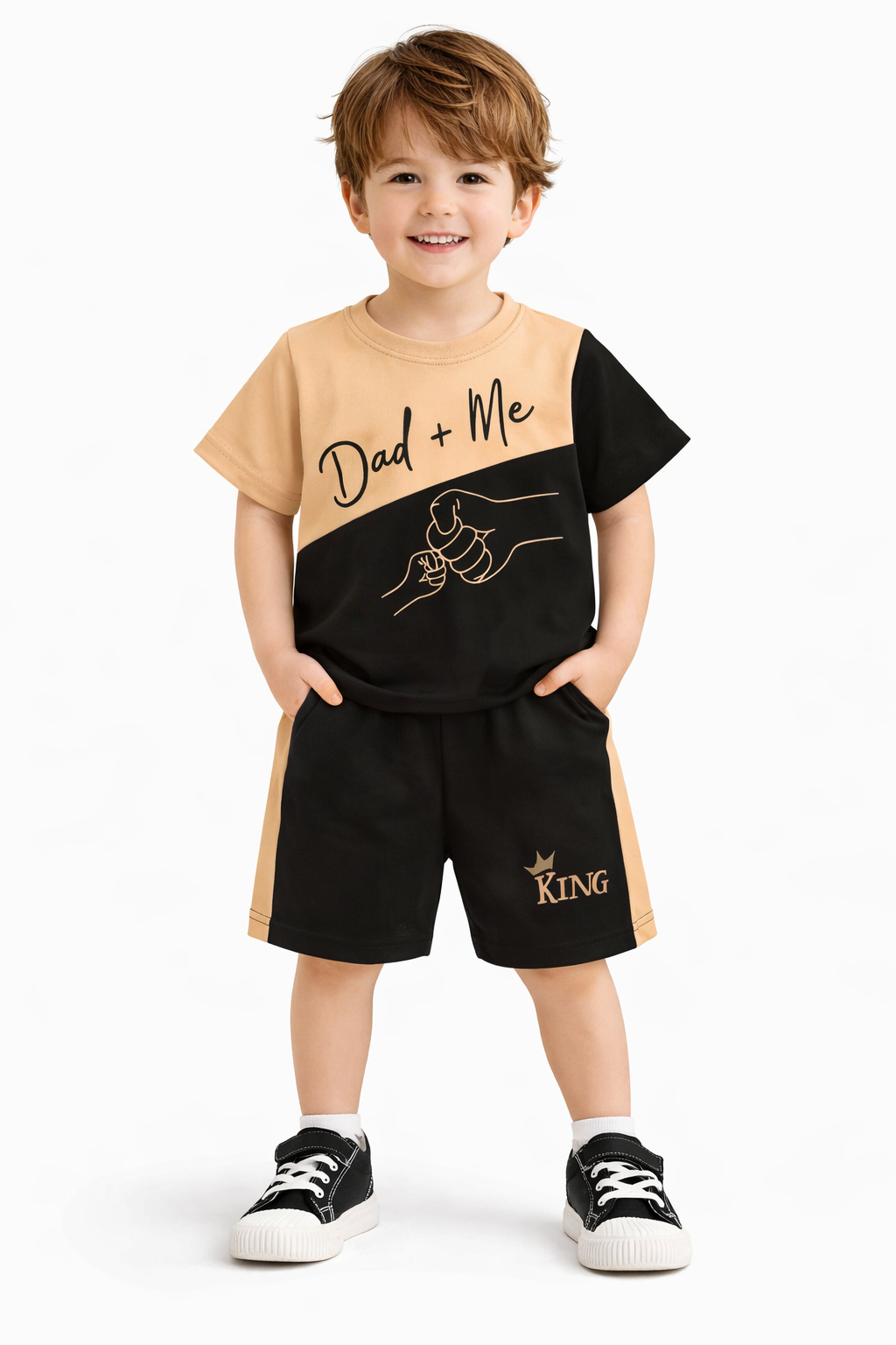 MALE KIDS SHORTS SET