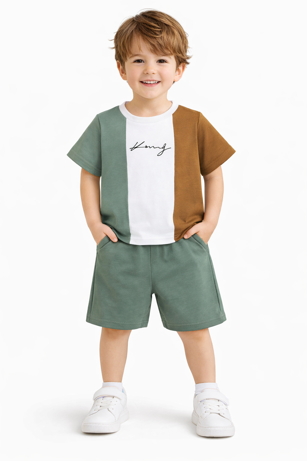 MALE KIDS SHORTS SET