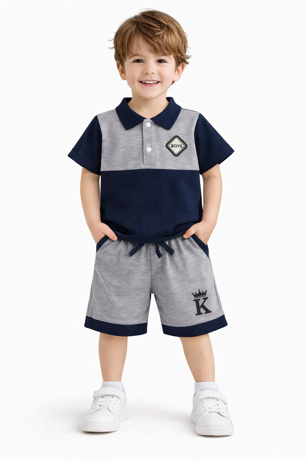 MALE KIDS SHORTS SET