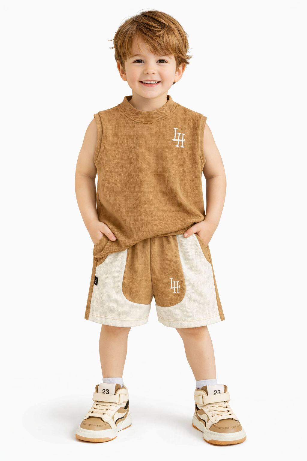 MALE KIDS SHORTS SET