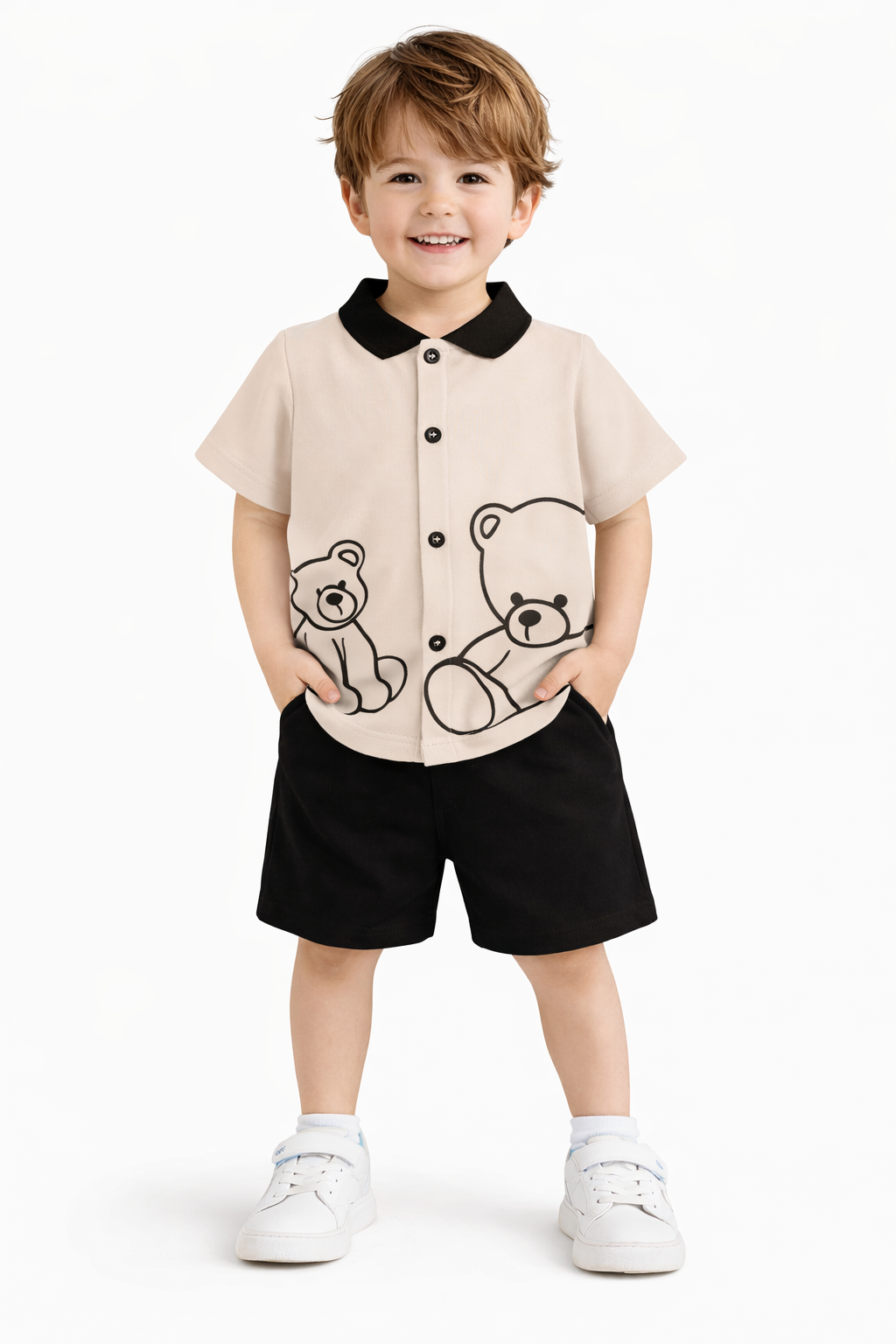 MALE KIDS SHORTS SET