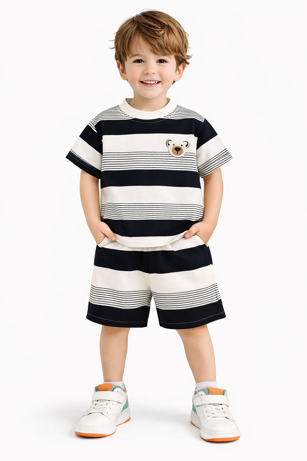 MALE KIDS SHORTS SET